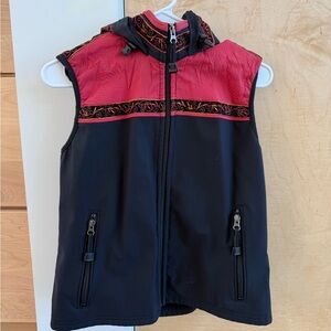 Handmade in Cordova Alaska women’s hooded vest